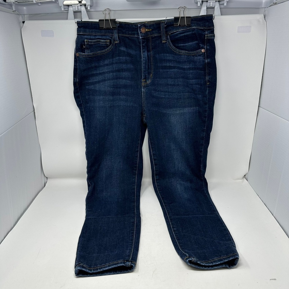 Judy Blue Jeans Women 11/30 Blue Skinny Fit JB822253DK Dark Wash Stretch Denim